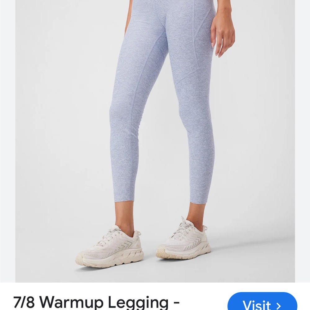 Outdoor Voices Heather Gray Leggings XS Set